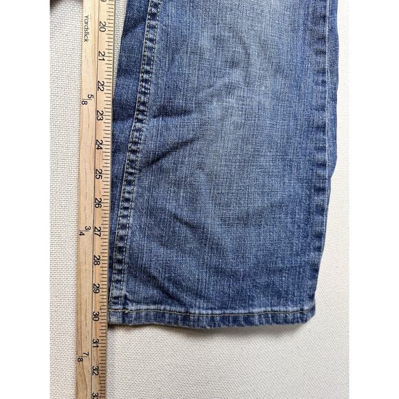 Esprit Vintage Bootcut Leg Jeans Women's 26x30 Blue Stone Wash Denim Low Rise - Picture 10 of 16